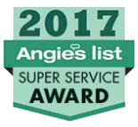 Angie's List 2017 Super Service Award Winner